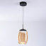 Hanglamp Novi - 3-staps dimbaar en amber glas