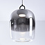 Hanglamp Melody met smoke glas kleurverloop en 3-staps dimbare LEDs