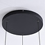 Art Deco hanglamp Ceylin -  3-staps dimbaar en verschillende kleuren glas