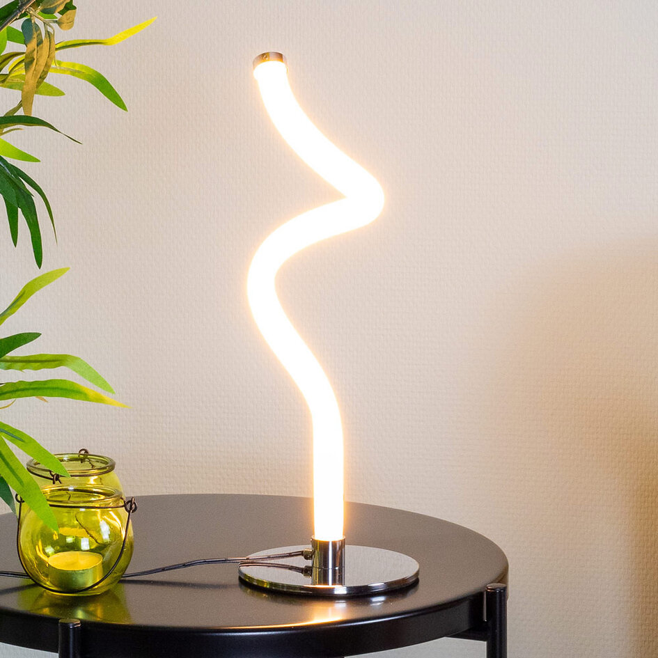 Spiraalvormige tafellamp - Akrila