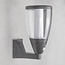 Solar buitenwandlamp Daron met sensor - antraciet