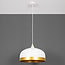Industriële hanglamp Zelta - zwart en goud