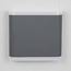 Platte buitenwandlamp Arianna - grijs 6W