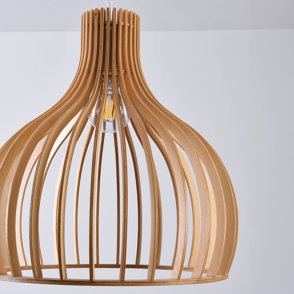 Houten hanglamp – Hanoi