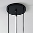 3-lichts hanglamp Trinidad - smoke glas