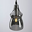 1-lichts hanglamp Trinidad met smoke glas - variant 2