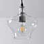 1-lichts hanglamp Trinidad - transparant glas
