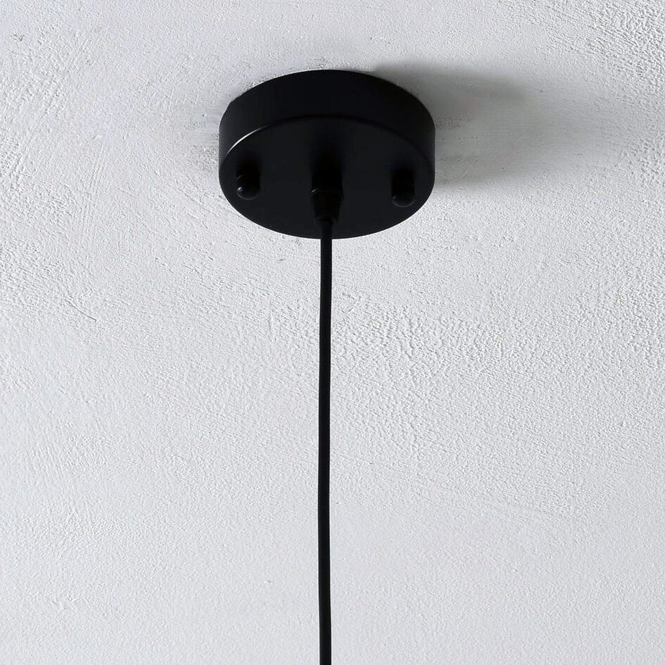 1-lichts hanglamp Trinidad met transparant glas - variant 3