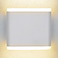 Platte buitenwandlamp 6W Arianna - wit
