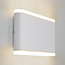 Platte buitenwandlamp 12W Demi - wit