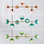 Design hanglamp Hepta met verschillende kleuropties