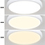 Plafonnière met noodunit en sensor - CCT switch 3000K - 6000K