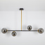 Design hanglamp Davy 4-lichts met glazen bollen