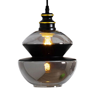 1-lichts hanglamp Sofie - rond glas