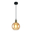 1-lichts hanglamp Verona - amber