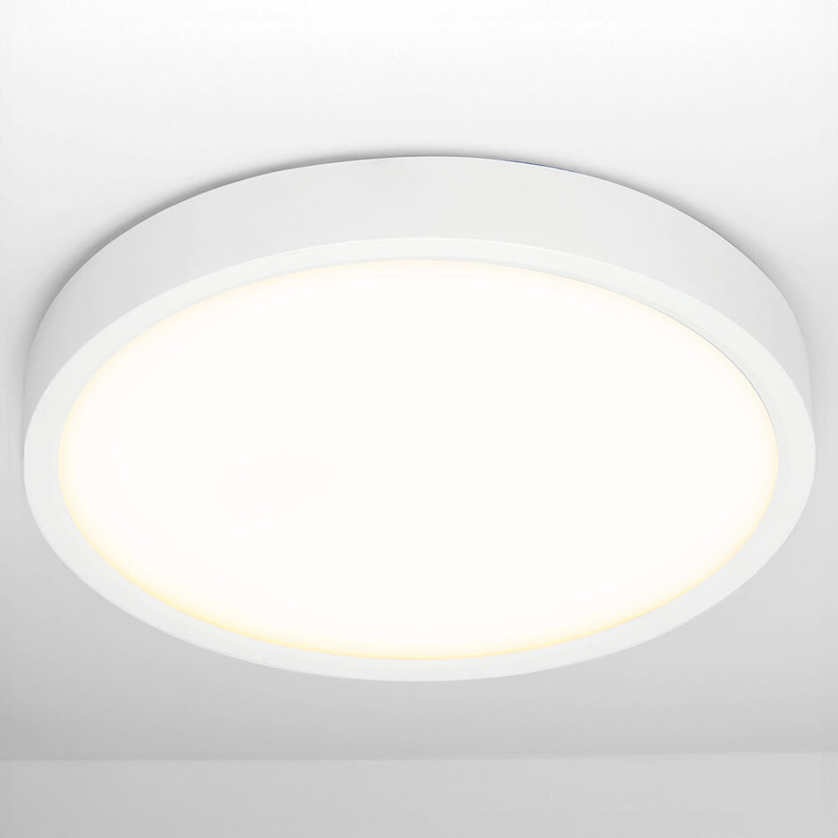 Plafondlamp wit 3-staps dimbaar - Yves