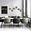 2e kans: Design hanglamp Hepta met smoke glas spiegeleffect