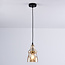 Hanglamp Trinidad met amber glas - variant 2