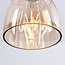 1-lichts hanglamp Trinidad met amber glas - variant 2