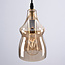 1-lichts hanglamp Trinidad met amber glas - variant 2