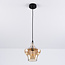 1-lichts hanglamp Trinidad met amber glas - variant 3
