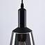 1-lichts hanglamp Mala smoke glas - langwerpig glas