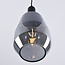 Hanglamp Mala - smoke glas langwerpige bol