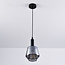Hanglamp Mala - smoke glas diamantvorm