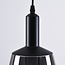 Hanglamp Mala - smoke glas diamantvorm
