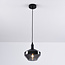 Hanglamp Mala - smoke glas brede bol
