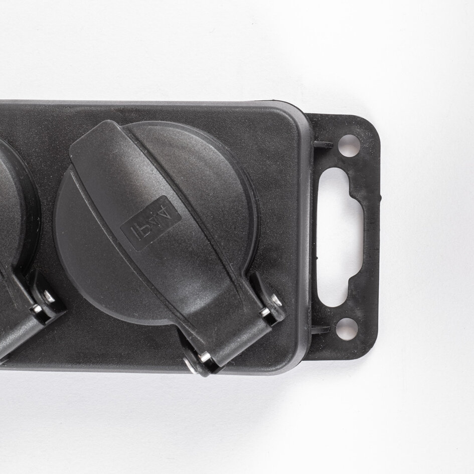 Professionele stekkerdoos voor buiten IP44 met snoerdikte 3x2,5mm²