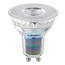 GU10 dim-to-warm LED lamp 2,6W, 2200-2700K