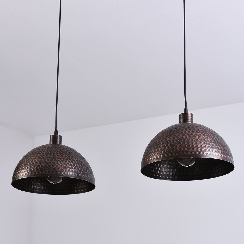 Industriële hanglamp, 2-lichts - Toshi