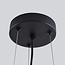 Design hanglamp Serres met rookglas, 3-lichts
