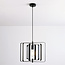 Zwarte hanglamp Mikio 1-lichts