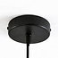 Zwarte hanglamp, 1-lichts - Mikio