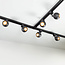 Design railsysteem van 3 meter 1-fase  met Dex spots - plafond rail