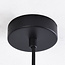 4-lichts hanglamp Colore - verwisselbare kappen in neutrale tinten