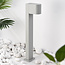 Staande buitenlamp Simone - 50 cm grijs