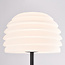 Staande buitenlamp Sym met witte kap