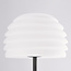 Staande buitenlamp Sym met witte kap