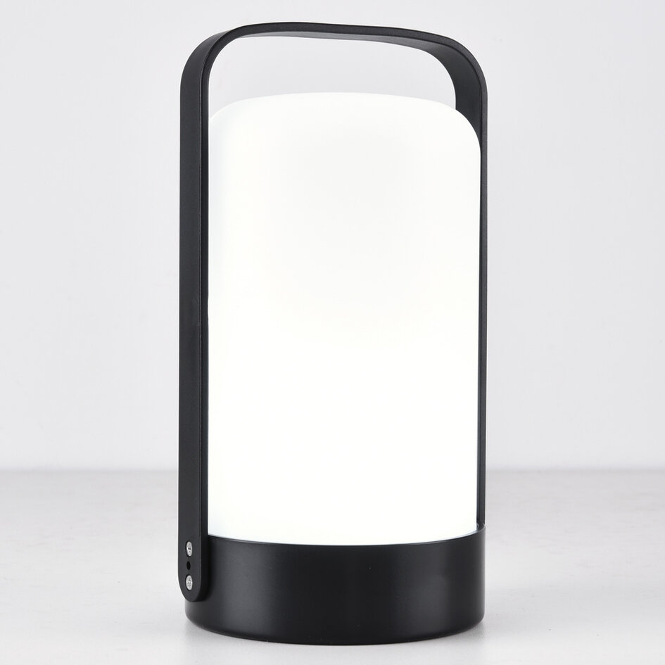 Witte oplaadbare tafellamp Sal dimbaar - RGB