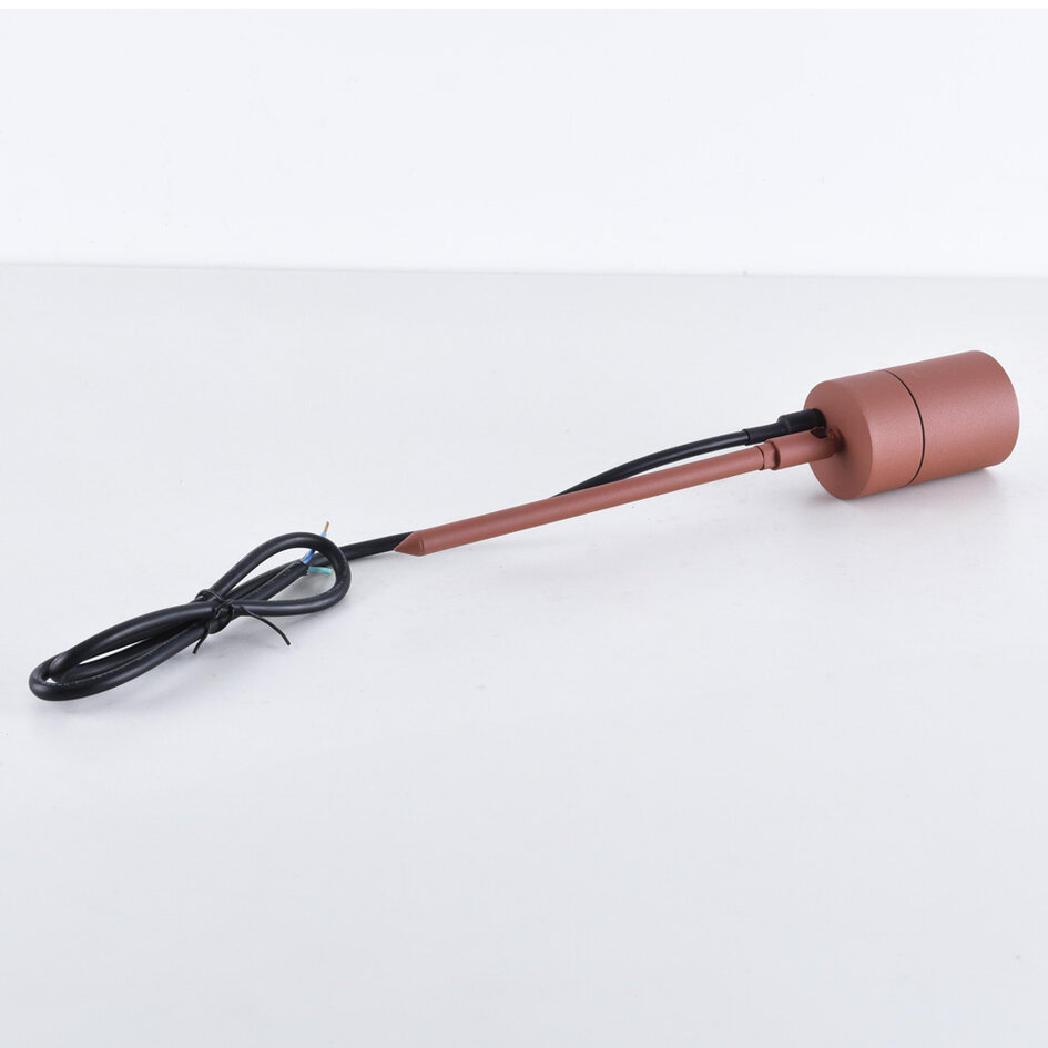 Moderne tuinspot Clark - roestbruin