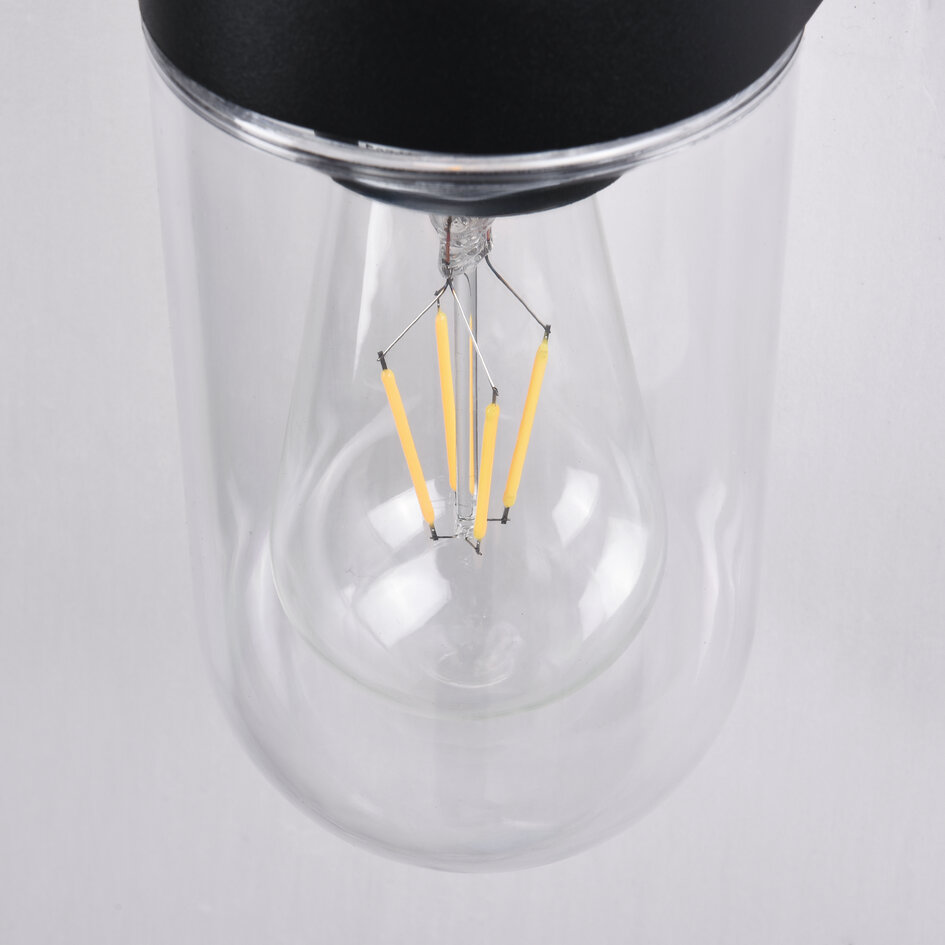 Buiten wandlamp Pulse - zwart