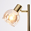 3-lichts vloerlamp van amber glas - Pieta