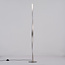 Vloerlamp Locke met gedraaid frame en geïntegreerde LED
