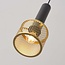 Elegante zwarte en gouden hanglamp - Ouro