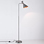 Vloerlamp Georgia - antiek zilver met koper