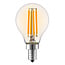 E14 filament lamp LED dimbaar amber 5,5 watt