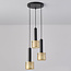 Moderne hanglamp met honingraat design, 3-lichts  - Aur